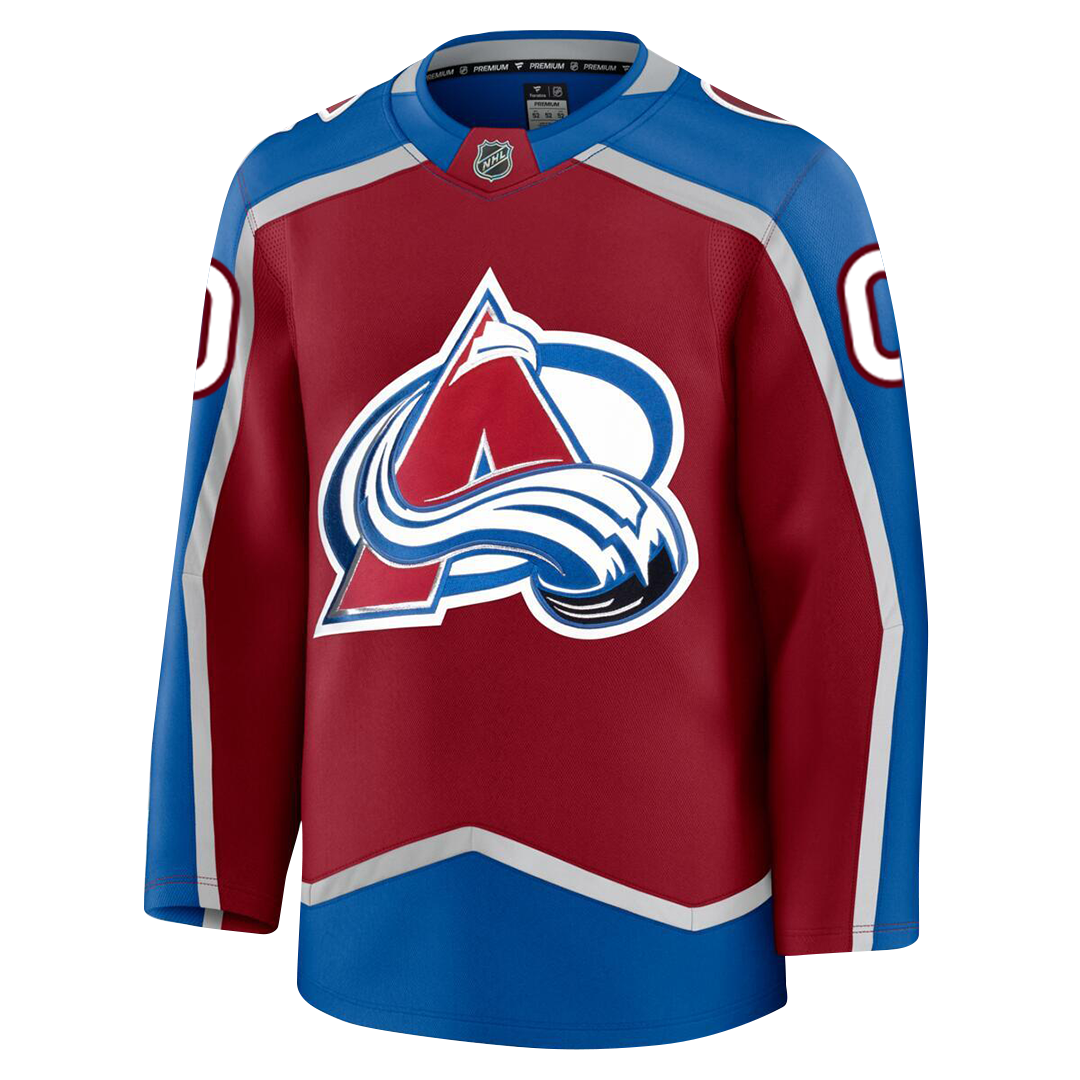 Customizable Colorado Avalanche 2024 Fanatics Premium Official NHL HOME Jersey