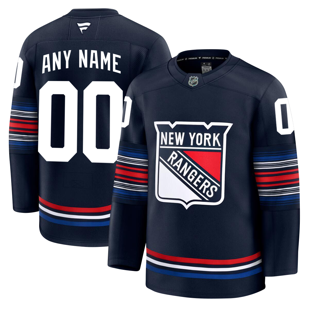 PRE-ORDER ONLY Customizable New York Rangers 2024 Fanatics Premium Official NHL Jersey