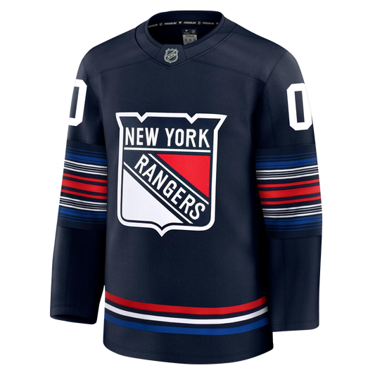 Customizable New York Rangers 2024 Fanatics Premium Official NHL THIRD ALTERNATE Jersey