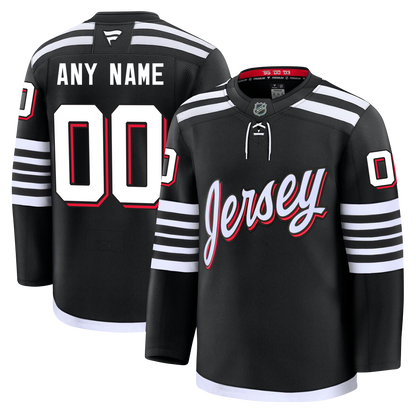 PRE-ORDER ONLY Customizable New Jersey Devils 2024 Fanatics Premium Official NHL AWAY & THIRD ALTERNATE Jersey