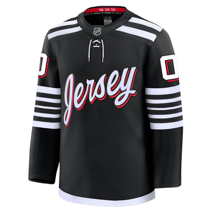 PRE-ORDER ONLY Customizable New Jersey Devils 2024 Fanatics Premium Official NHL AWAY & THIRD ALTERNATE Jersey