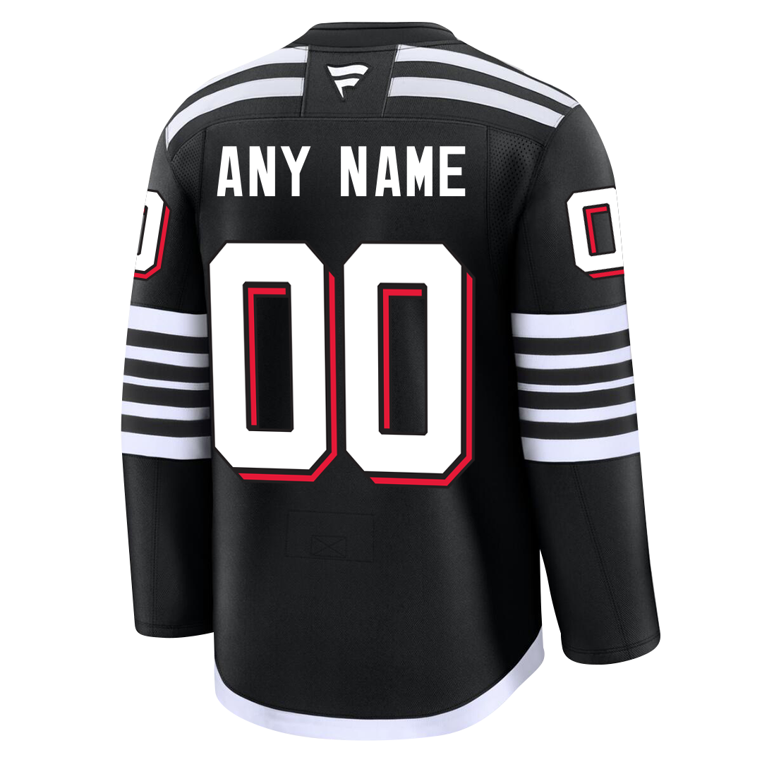 PRE-ORDER ONLY Customizable New Jersey Devils 2024 Fanatics Premium Official NHL AWAY & THIRD ALTERNATE Jersey