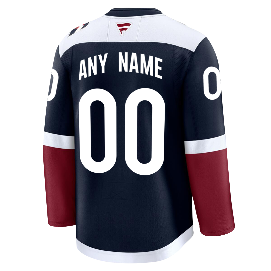 PRE-ORDER ONLY - Customizable Colorado Avalanche 2024 Fanatics Premium Official NHL AWAY & THIRD ALTERNATE Jersey