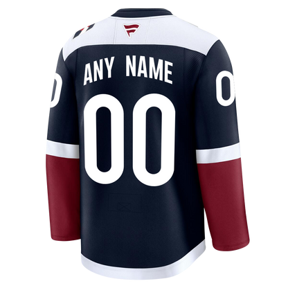 PRE-ORDER ONLY - Customizable Colorado Avalanche 2024 Fanatics Premium Official NHL AWAY & THIRD ALTERNATE Jersey