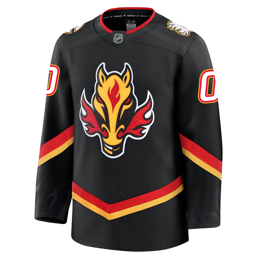 PRE ORDER ONLY Customizable Calgary Flames 2024 Fanatics Premium Official NHL Jersey