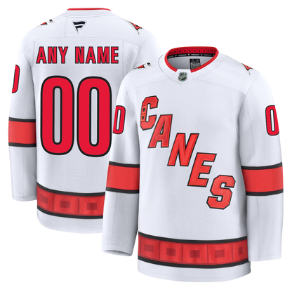 PRE-ORDER ONLY Customizable Carolina Hurricanes 2024 Fanatics Premium Official NHL Jersey