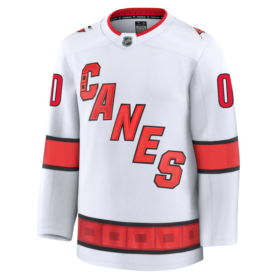 PRE-ORDER ONLY Customizable Carolina Hurricanes 2024 Fanatics Premium Official NHL Jersey