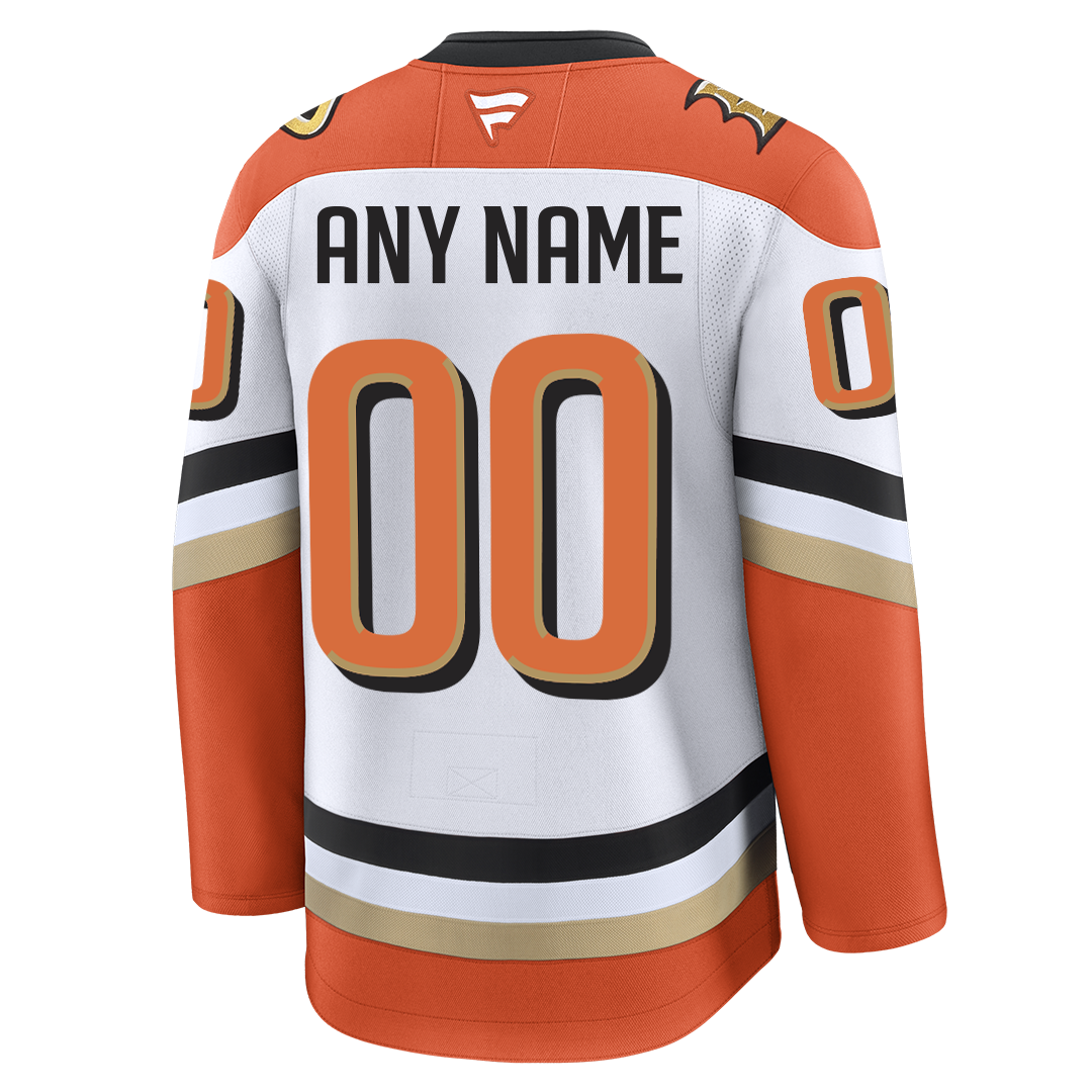 PRE-ORDER ONLY Customizable Anaheim Ducks 2024 Fanatics Premium Official NHL AWAY Jersey