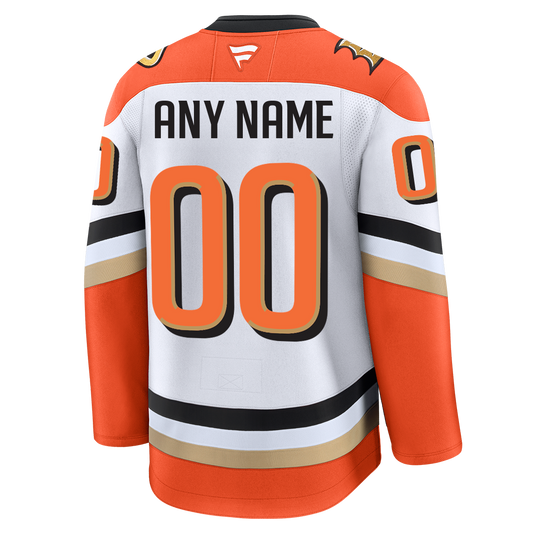 PRE-ORDER ONLY Customizable Anaheim Ducks 2024 Fanatics Premium Official NHL AWAY Jersey