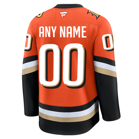 Customizable Anaheim Ducks 2024 Fanatics Premium Official NHL HOME Jersey