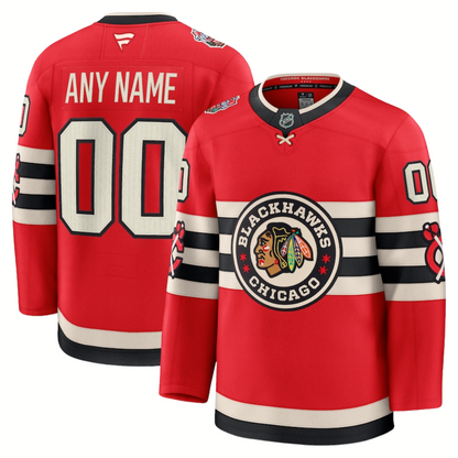 Customizable Chicago Blackhawks Fanatics 2025 NHL Winter Classic