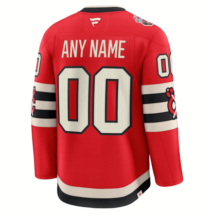 Customizable Chicago Blackhawks Fanatics 2025 NHL Winter Classic Premium Jersey