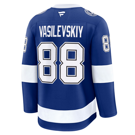 Andrei Vasilevskiy Tampa Bay Lightning 2024 Fanatics Premium Official NHL HOME Jersey
