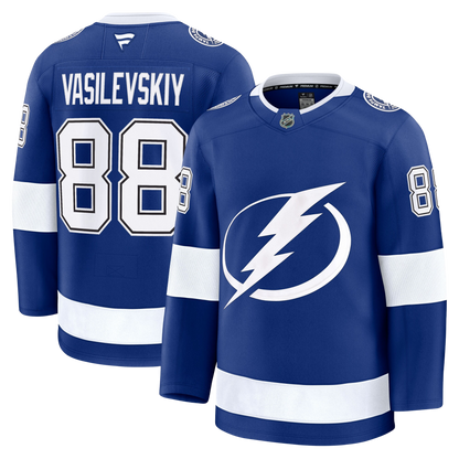 Andrei Vasilevskiy Tampa Bay Lightning 2024 Fanatics Premium Official NHL HOME Jersey
