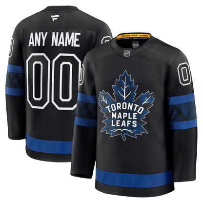 Customizable Toronto Maple Leafs 2024 Fanatics Premium Official NHL THIRD ALTERNATE Jersey