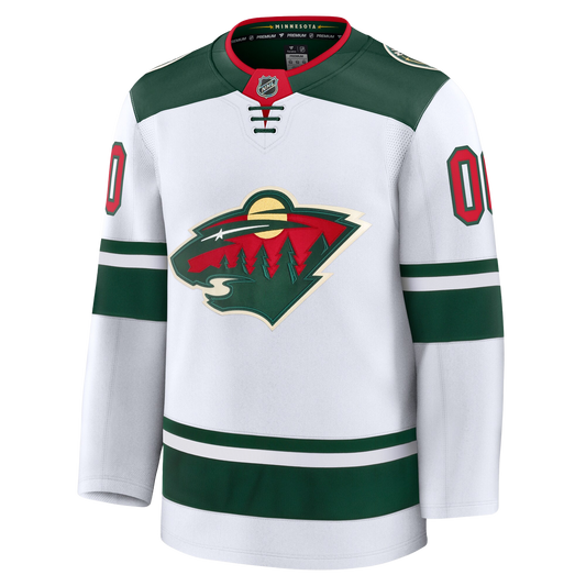 Customizable Minnesota Wild 2024 Fanatics Premium Official NHL AWAY Jersey