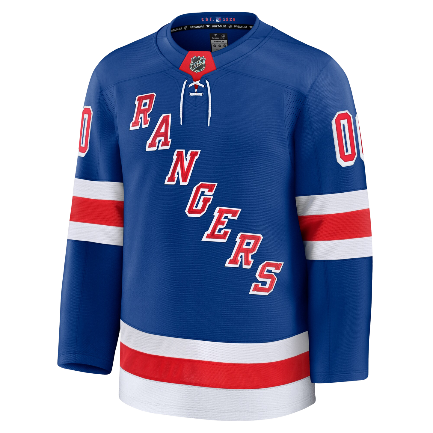 Customizable New York Rangers 2024 Fanatics Premium Official NHL HOME Jersey