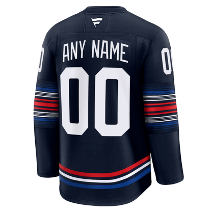 Customizable New York Rangers 2024 Fanatics Premium Official NHL THIRD ALTERNATE Jersey
