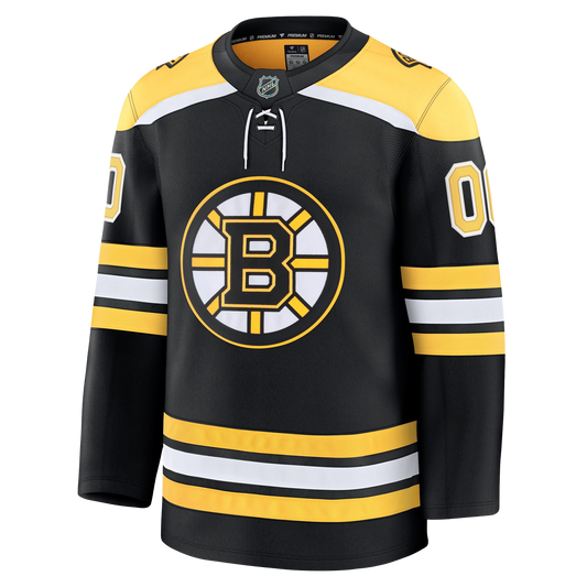 Customizable Boston Bruins 2024 Fanatics Premium Official NHL HOME Jersey