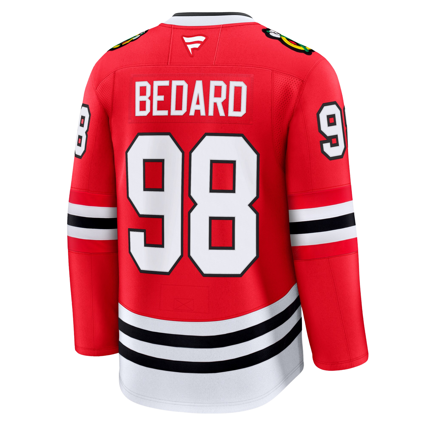 Connor Bedard Chicago Blackhawks 2024 Fanatics Premium Official NHL HOME Jersey