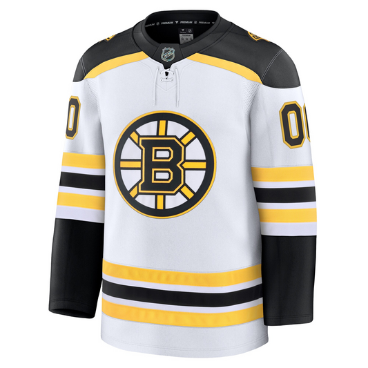 Customizable Boston Bruins 2024 Fanatics Premium Official NHL AWAY Jersey
