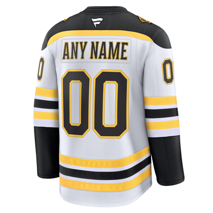Customizable Boston Bruins 2024 Fanatics Premium Official NHL AWAY Jersey