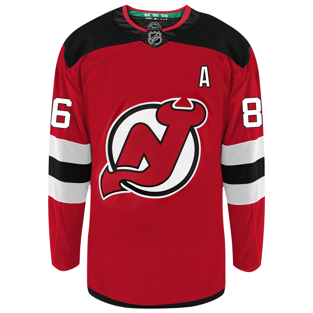 Jack hughes jersey hot sale adidas