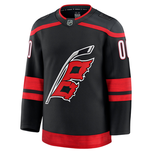 Customizable Carolina Hurricanes 2024 Fanatics Premium Official NHL HOME Jersey