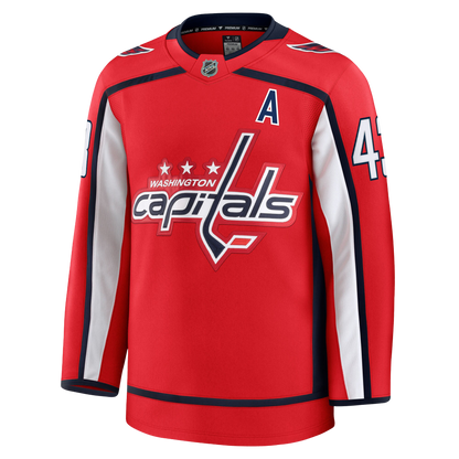 Tom Wilson Washington Capitals 2024 Fanatics Premium Official NHL HOME Jersey