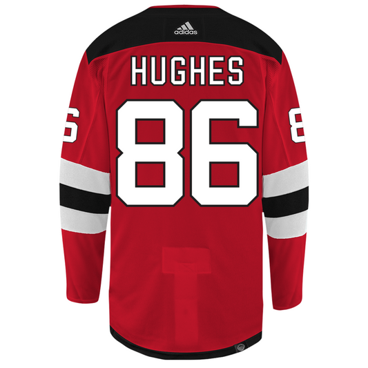 Jack Hughes New Jersey Devils Adidas Primegreen Authentic NHL Hockey Jersey