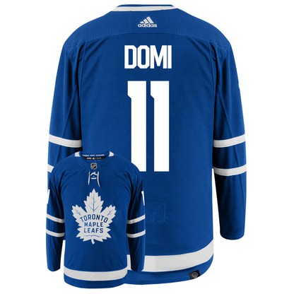 Max Domi Toronto Maple Leafs Adidas Primegreen Authentic NHL Hockey Jersey