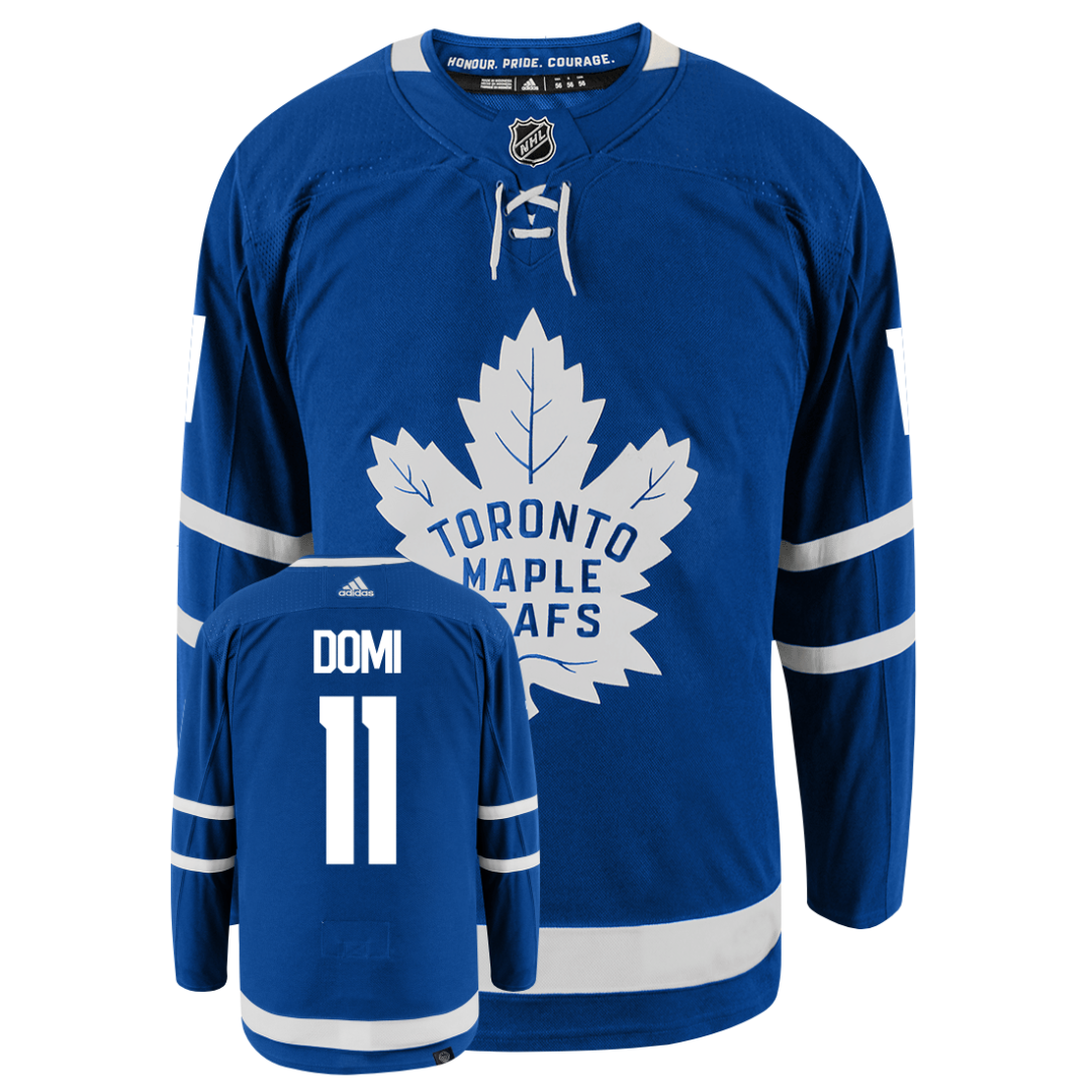 Max Domi Toronto Maple Leafs Adidas Primegreen Authentic NHL Hockey Jersey