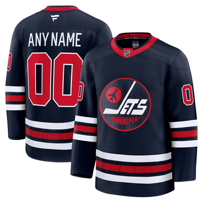 Customizable Winnipeg Jets 2024 Fanatics Premium Official NHL THIRD ALTERNATE Jersey