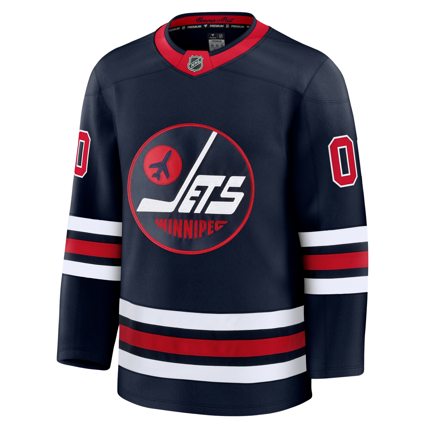 Customizable Winnipeg Jets 2024 Fanatics Premium Official NHL THIRD ALTERNATE Jersey