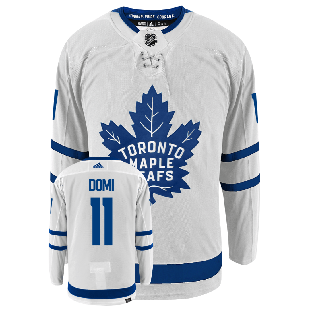 Max Domi Toronto Maple Leafs Adidas Primegreen Authentic NHL Hockey Jersey