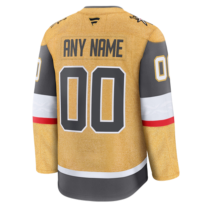Customizable Vegas Golden Knights 2024 Fanatics Premium Official NHL HOME Jersey