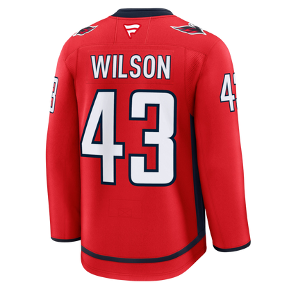Tom Wilson Washington Capitals 2024 Fanatics Premium Official NHL HOME Jersey