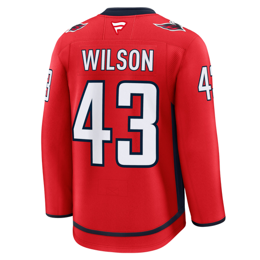 Tom Wilson Washington Capitals 2024 Fanatics Premium Official NHL HOME Jersey