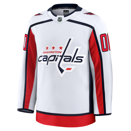 Customizable Washington Capitals 2024 Fanatics Premium Official NHL AWAY Jersey