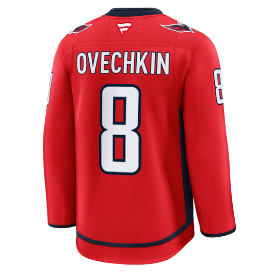 Alex Ovechkin Washington Capitals 2024 Fanatics Premium Official NHL HOME Jersey