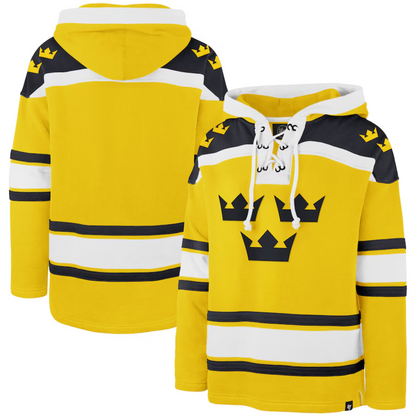 Sweden '47 Brand 2025 4 Nations Face-Off Superior Lacer Hoody