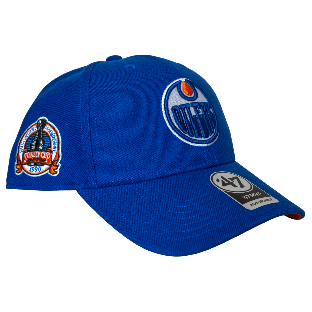 Edmonton Oilers '47 NHL Sure Shot Snapback Cap