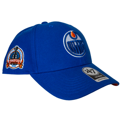 Edmonton Oilers '47 NHL Sure Shot Snapback Cap