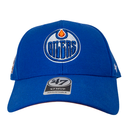 Edmonton Oilers '47 NHL Sure Shot Snapback Cap