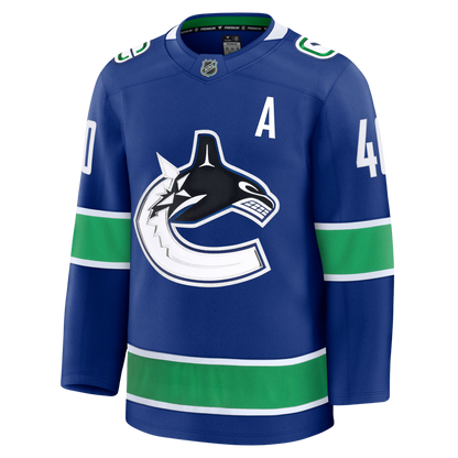 Elias Pettersson Vancouver Canucks 2024 Fanatics Premium Official NHL HOME Jersey
