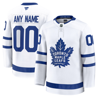 Customizable Toronto Maple Leafs 2024 Fanatics Premium Official NHL AWAY Jersey