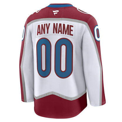 Customizable Colorado Avalanche 2024 Fanatics Premium Official NHL AWAY Jersey