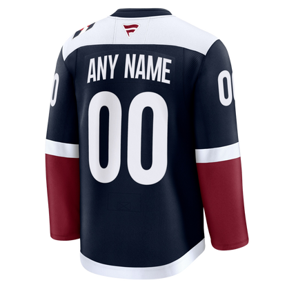 Customizable Colorado Avalanche 2024 Fanatics Premium Official NHL THIRD ALTERNATE Jersey