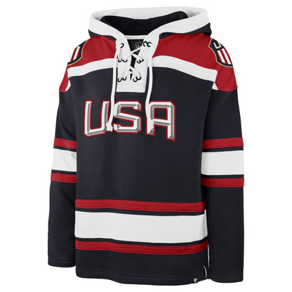 USA '47 Brand 2025 4 Nations Face-Off Superior Lacer Hoody