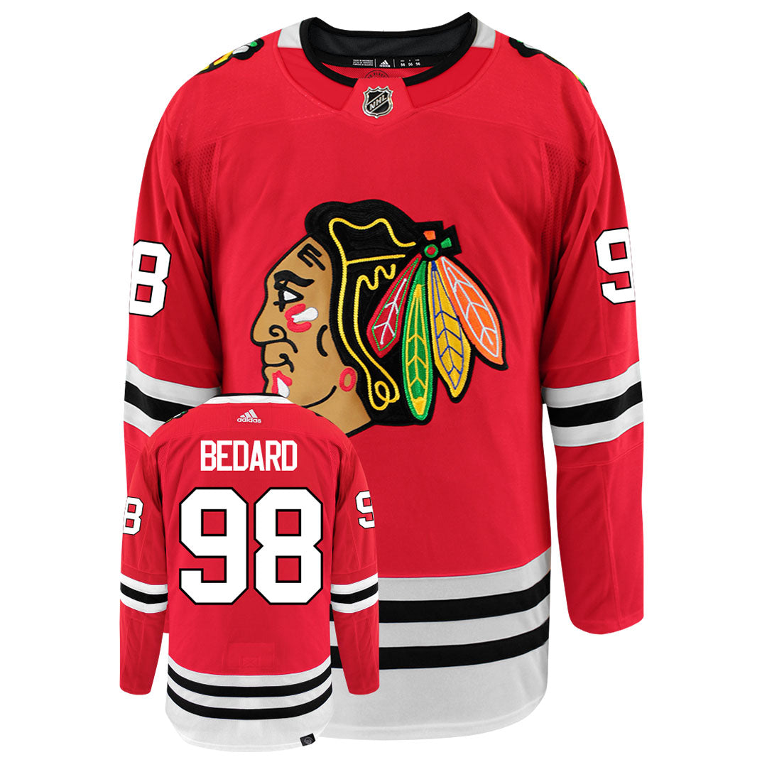 Connor Bedard Chicago Blackhawks Adidas Primegreen Authentic NHL Hocke CoolHockey